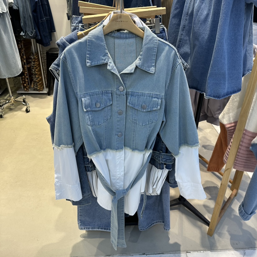 2MORROW韓國直郵㊣女士新品人氣時尚熱賣25秋冬連衣裙含腰帶2MORROW連衣裙圖色1