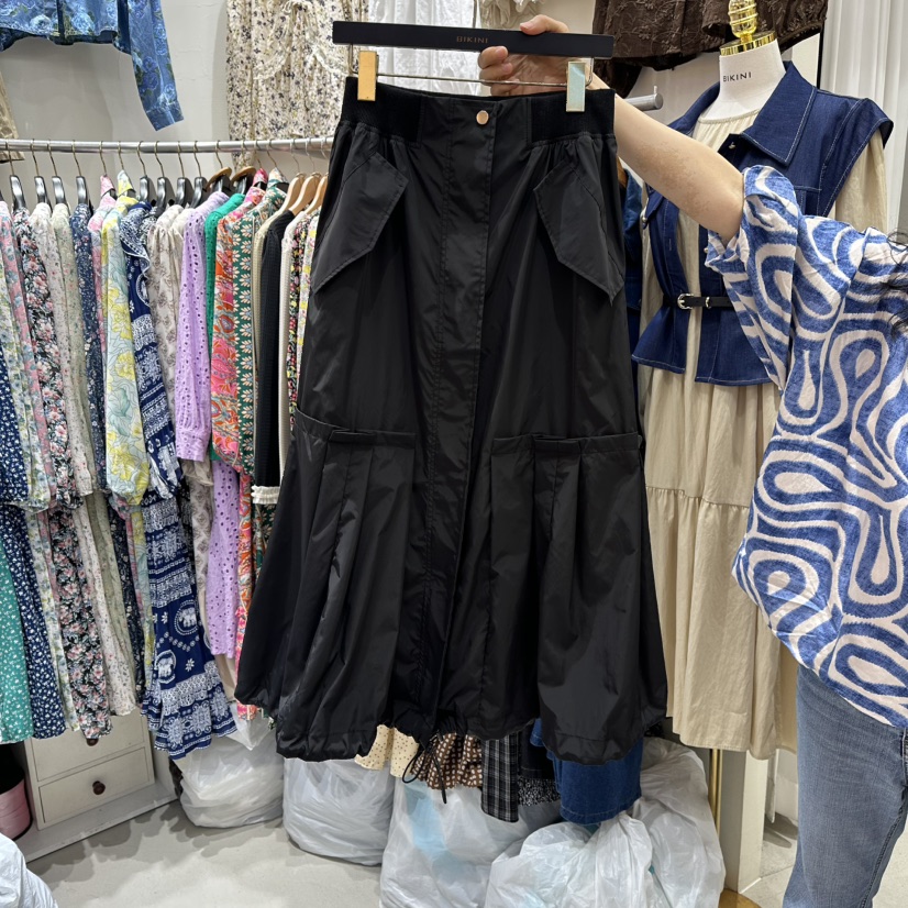 BIKINI東大門㊣直郵女裝新款時尚人氣推薦熱賣職業休閑長裙BIKINI長裙圖色2