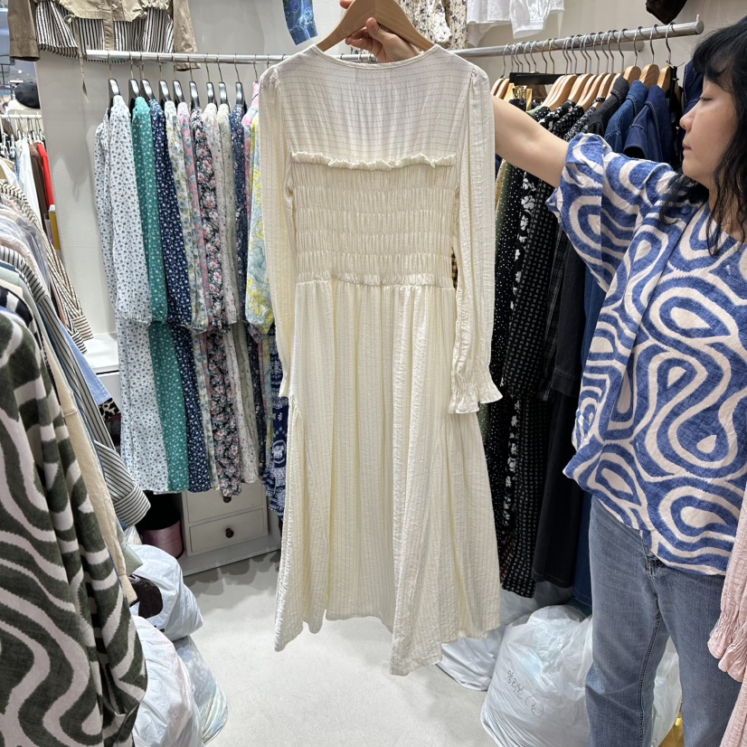 BIKINI東大門㊣實拍女士新款職業25秋冬真品熱賣時尚連衣裙BIKINI連衣裙