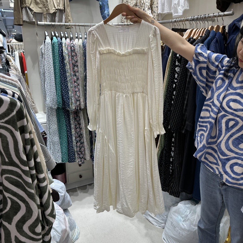 BIKINI東大門㊣實拍女士新款職業25秋冬真品熱賣時尚連衣裙BIKINI連衣裙圖色3