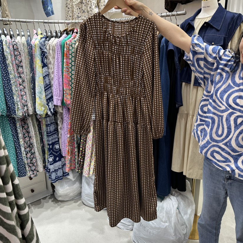 BIKINI東大門㊣實拍女士新品推薦人氣熱賣職業時尚休閑連衣裙BIKINI連衣裙圖色1