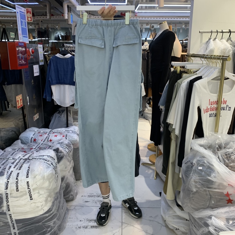 ENDOLPHIN韓國代購㊣女士新品休閑時尚25秋冬職業真品休閑褲ENDOLPHIN休閑褲