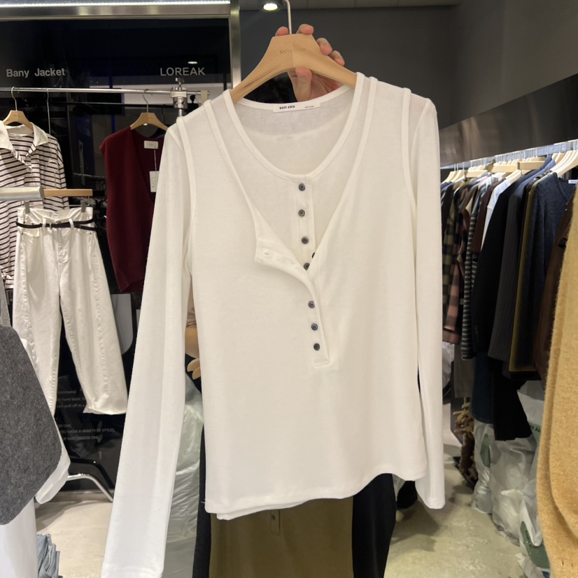 BANY ANCO韓國直郵㊣女士新品休閑熱賣推薦吊帶背心不含內搭BANY ANCO吊帶/背心圖色1