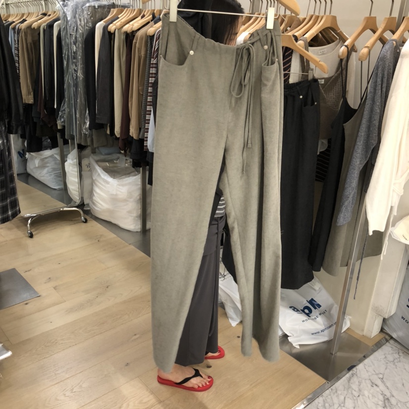 VILLABUTTON東大門㊣直郵女士新品人氣時尚25秋冬職業休閑褲VILLABUTTON休閑褲圖色1