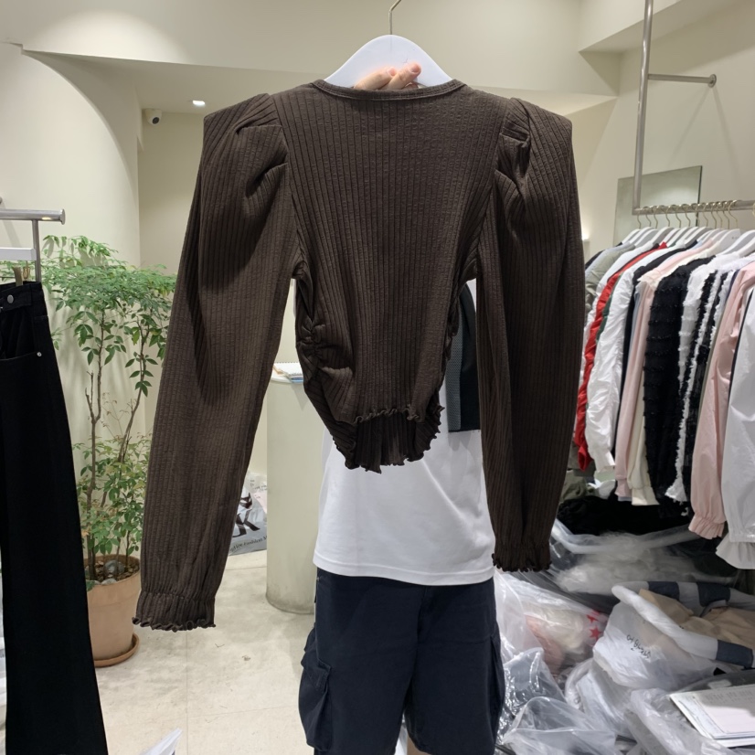 ENDOLPHIN東大門㊣實拍女裝新品真品推薦休閑人氣時尚長袖T恤ENDOLPHIN長袖T恤