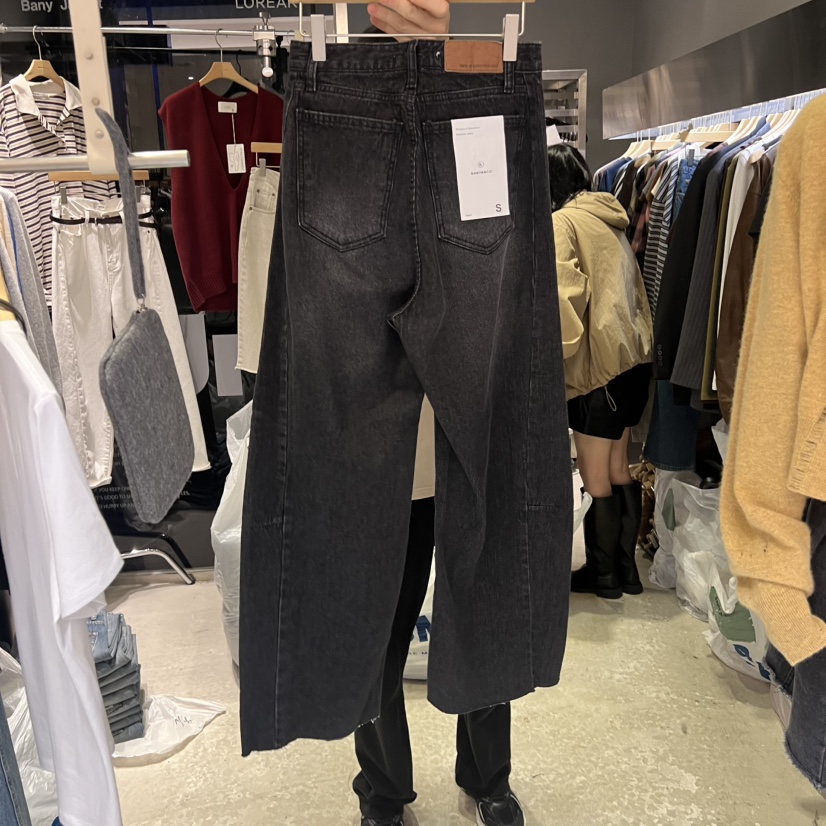 BANY ANCO東大門㊣代購女裝新品職業時尚人氣25秋冬牛仔褲BANY ANCO牛仔褲