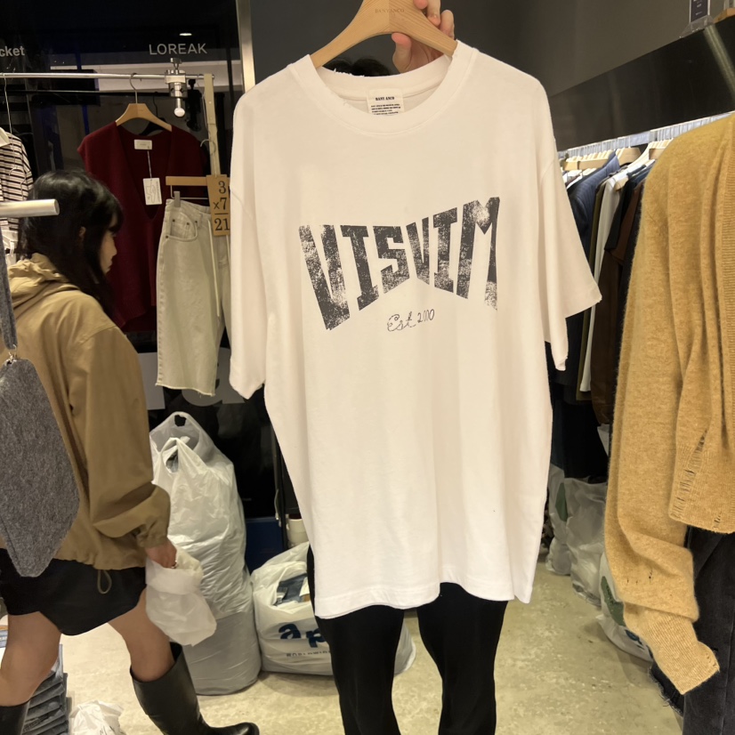 BANY ANCO韓國代購㊣女裝新品真品25秋冬人氣推薦職業時尚T恤BANY ANCOT恤圖色1