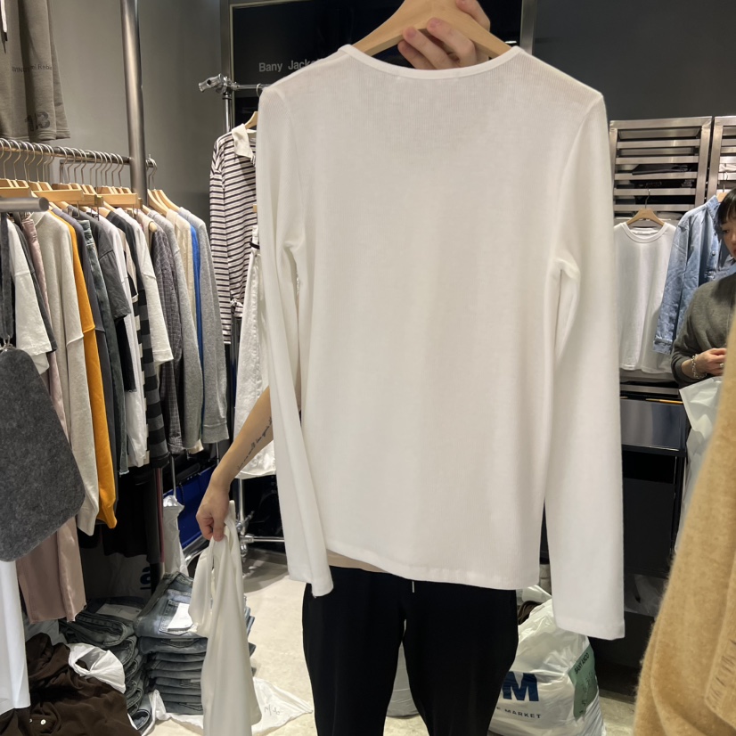 BANY ANCO東大門㊣代購女裝新品時尚真品職業休閑熱賣長袖T恤BANY ANCO長袖T恤