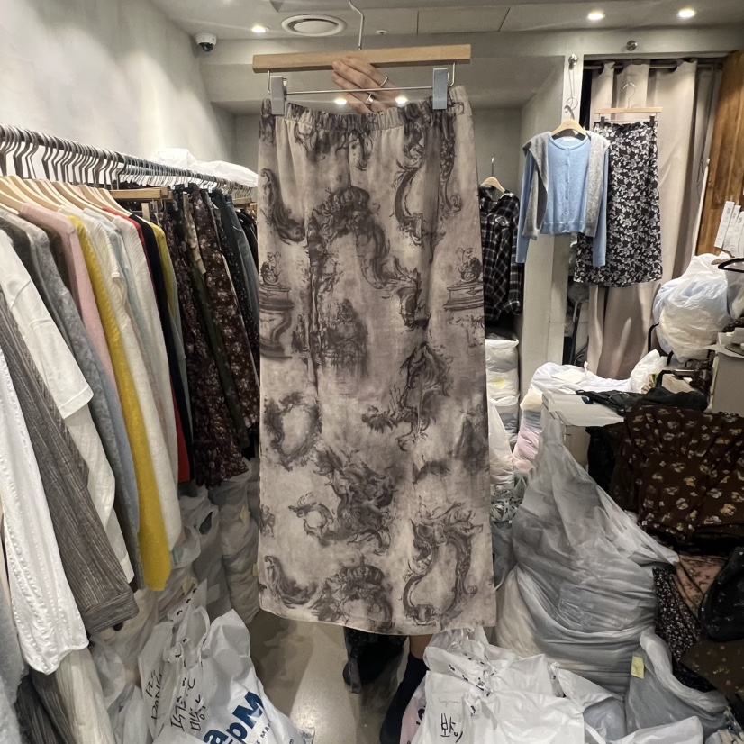 LOGROAD東大門㊣直郵女裝新品人氣熱賣真品時尚半身裙中短裙LOG ROAD半身裙/中短裙