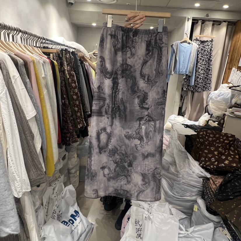 LOGROAD東大門㊣直郵女裝新品人氣熱賣真品時尚半身裙中短裙LOG ROAD半身裙/中短裙圖色2