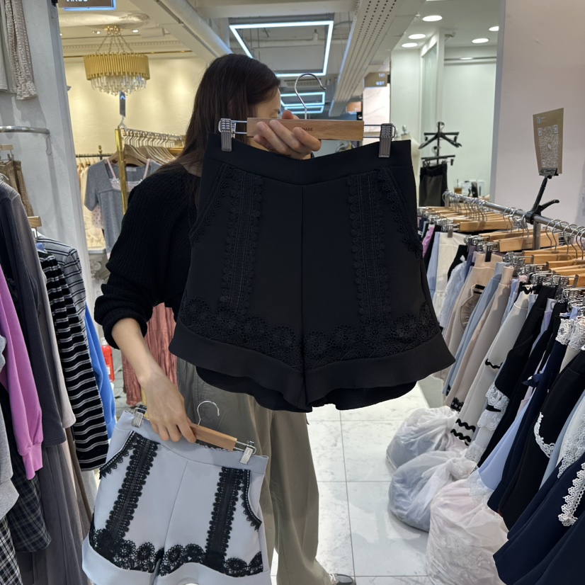 PAPA東大門㊣直郵女士新款推薦時尚25秋冬真品人氣熱賣短褲PAPA短褲圖色3