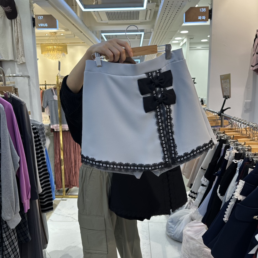 PAPA東大門㊣實拍女裝新款25秋冬職業真品熱賣休閑推薦裙褲PAPA裙褲圖色2