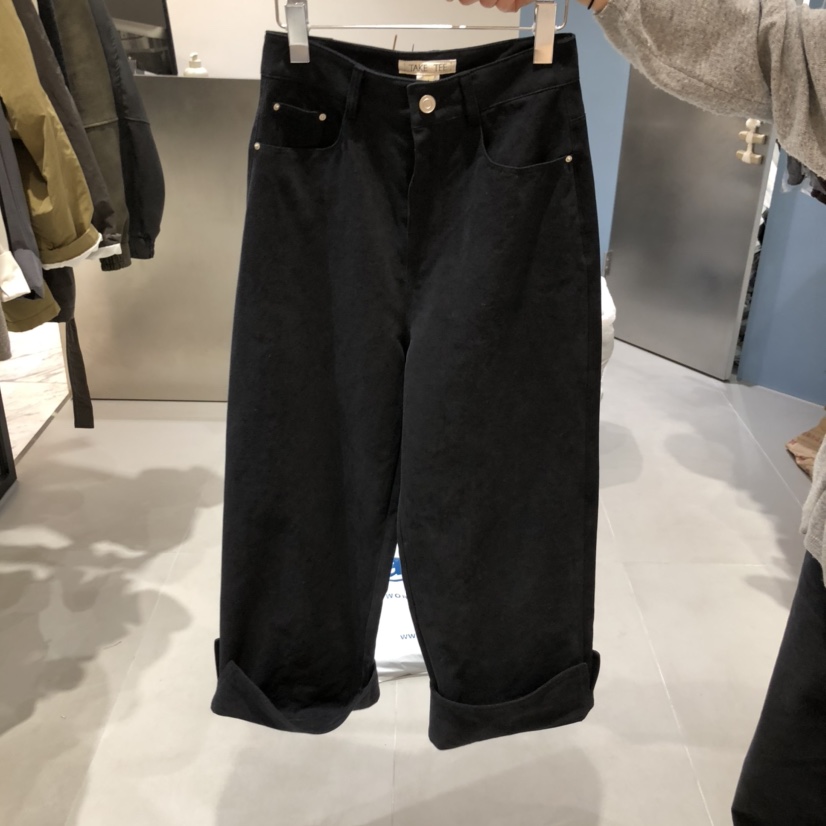 TAKE TEE東大門㊣實拍女士新款休閑25秋冬真品時尚推薦休閑褲TAKE TEE休閑褲圖色1