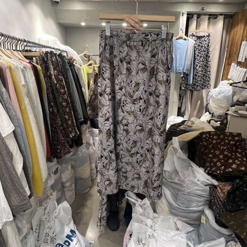 LOGROAD韓國代購㊣女裝新款推薦熱賣職業真品人氣半身裙中短裙LOG ROAD半身裙/中短裙圖色2