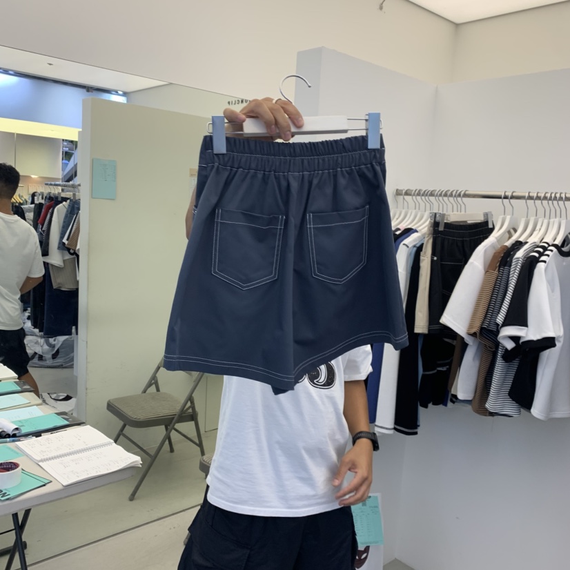 NON CLIP東大門㊣代購女裝新款熱賣時尚推薦人氣真品25秋冬短褲NON CLIP短褲