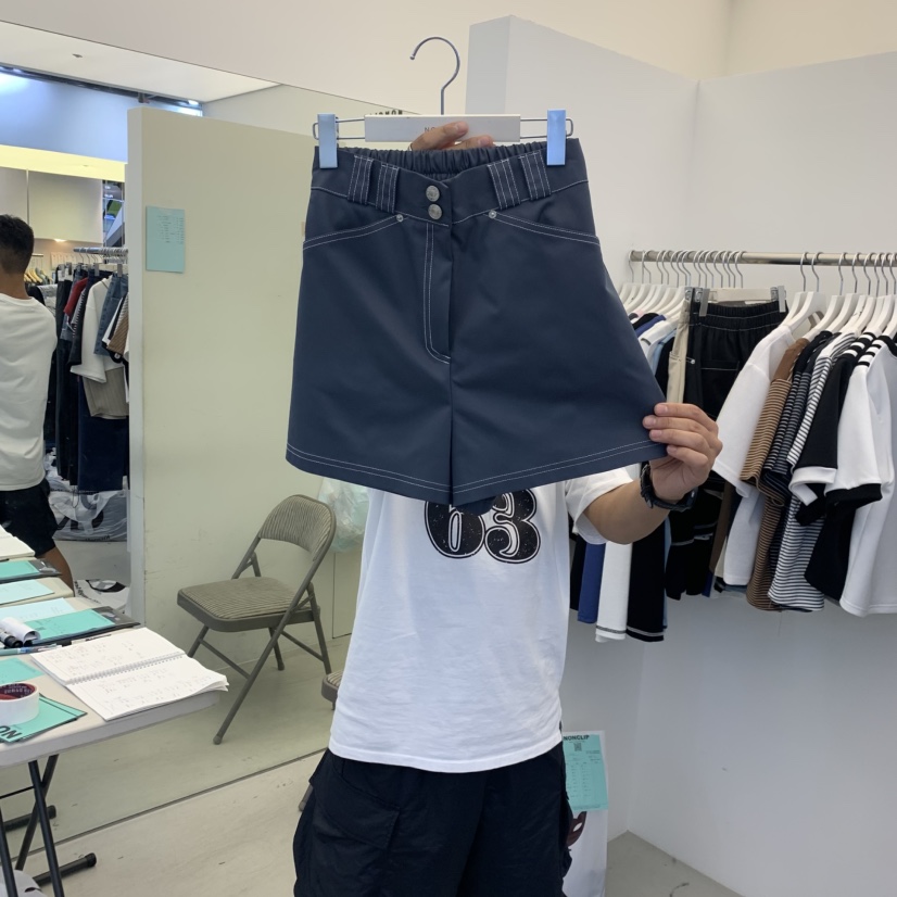 NON CLIP東大門㊣代購女裝新款熱賣時尚推薦人氣真品25秋冬短褲NON CLIP短褲圖色3