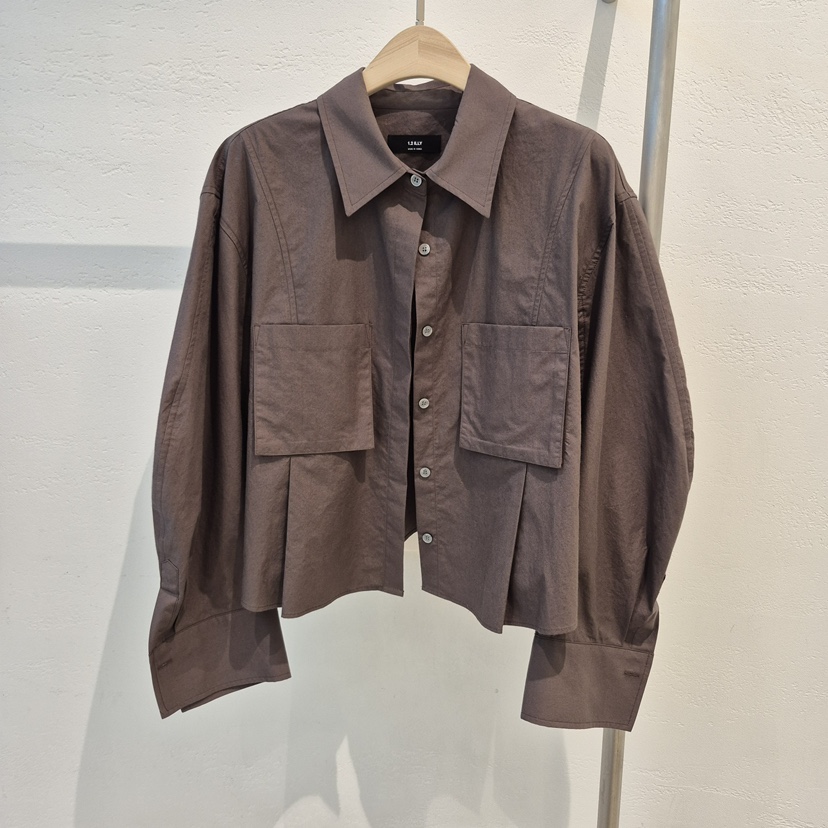 1 2ILLY-S韓國直郵㊣女裝新品職業休閑25秋冬真品夾克口袋1 2ILLY/THE SIL夾克圖色1