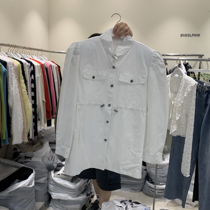 ENDOLPHIN東大門㊣直郵女裝新品熱賣真品人氣推薦夾克泡泡袖ENDOLPHIN夾克圖色1