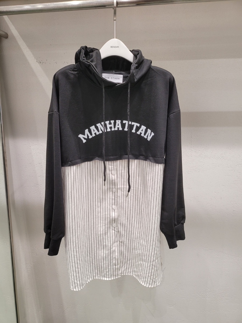 THE OTHER韓國代購㊣女裝新款熱賣真品時尚25秋冬衛衣連帽THE OTHER衛衣圖色1