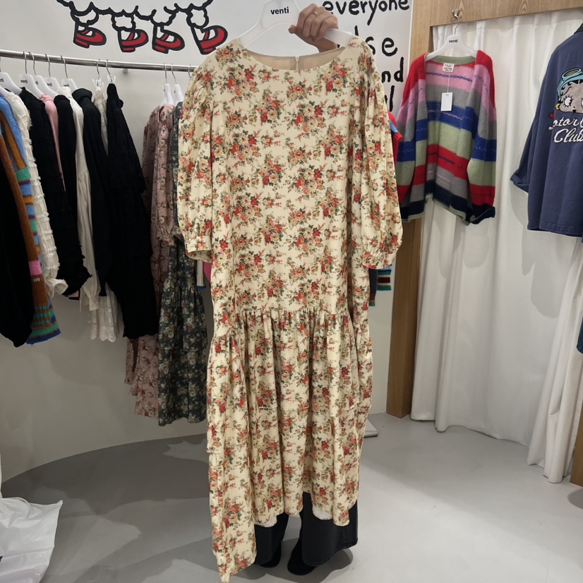 VENTI東大門㊣實拍女士新品真品時尚熱賣人氣25秋冬職業連衣裙VENTI連衣裙