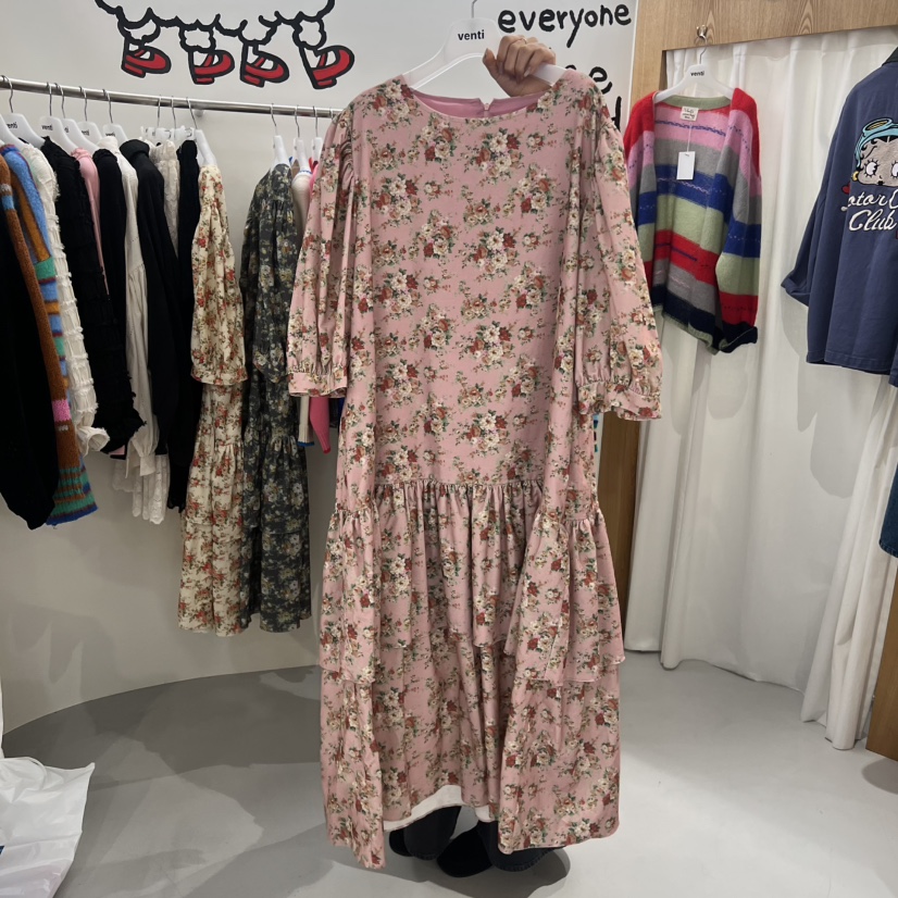 VENTI東大門㊣實拍女士新品真品時尚熱賣人氣25秋冬職業連衣裙VENTI連衣裙圖色2