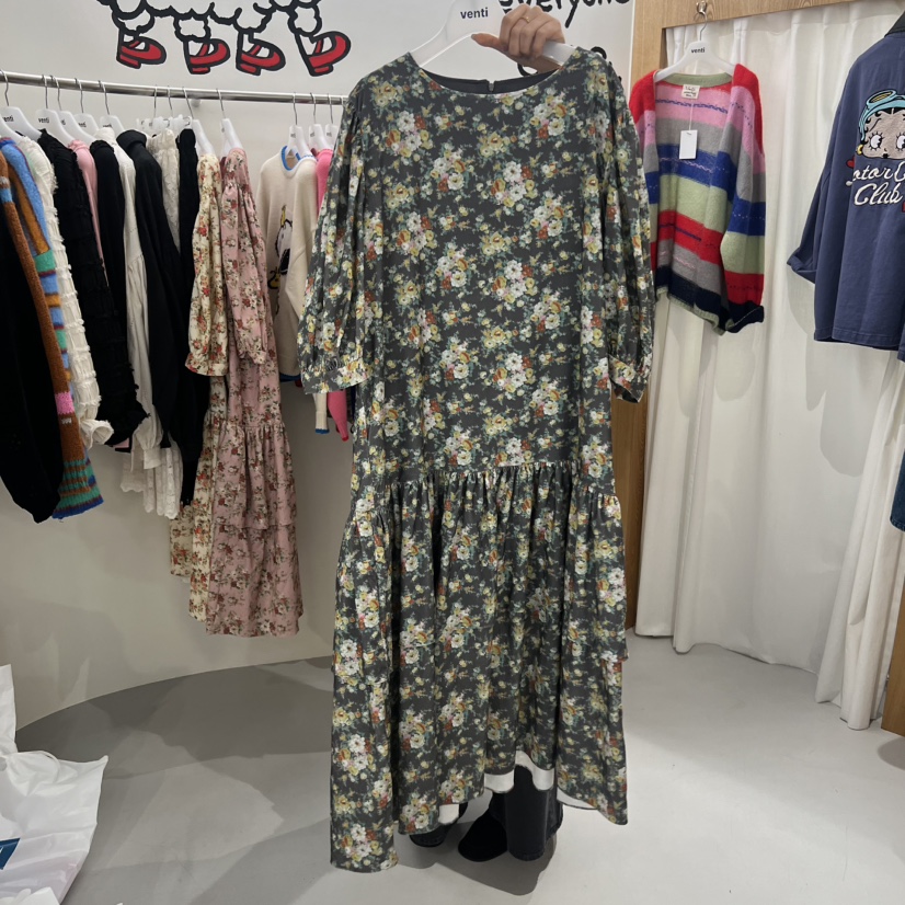VENTI東大門㊣實拍女士新品真品時尚熱賣人氣25秋冬職業連衣裙VENTI連衣裙圖色3