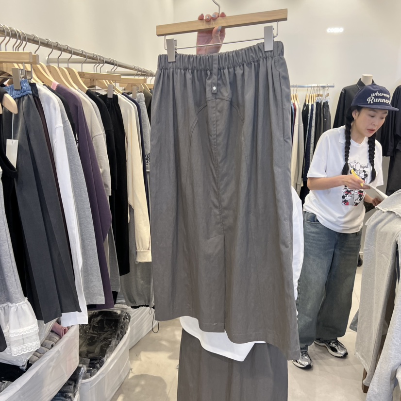 TAN&amp;COMO東大門㊣代購女士新款人氣推薦真品半身裙中短裙tan-COMO半身裙/中短裙