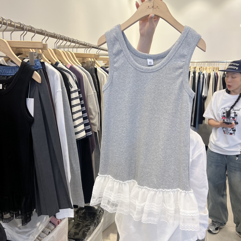 TAN&amp;COMO東大門㊣實拍女裝新款真品熱賣職業25秋冬吊帶背心tan-COMO吊帶/背心圖色1