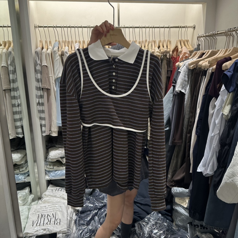 BERTHA東大門㊣代購女裝新品人氣熱賣真品休閑時尚套裝兩件套BERTHA套裝圖色2