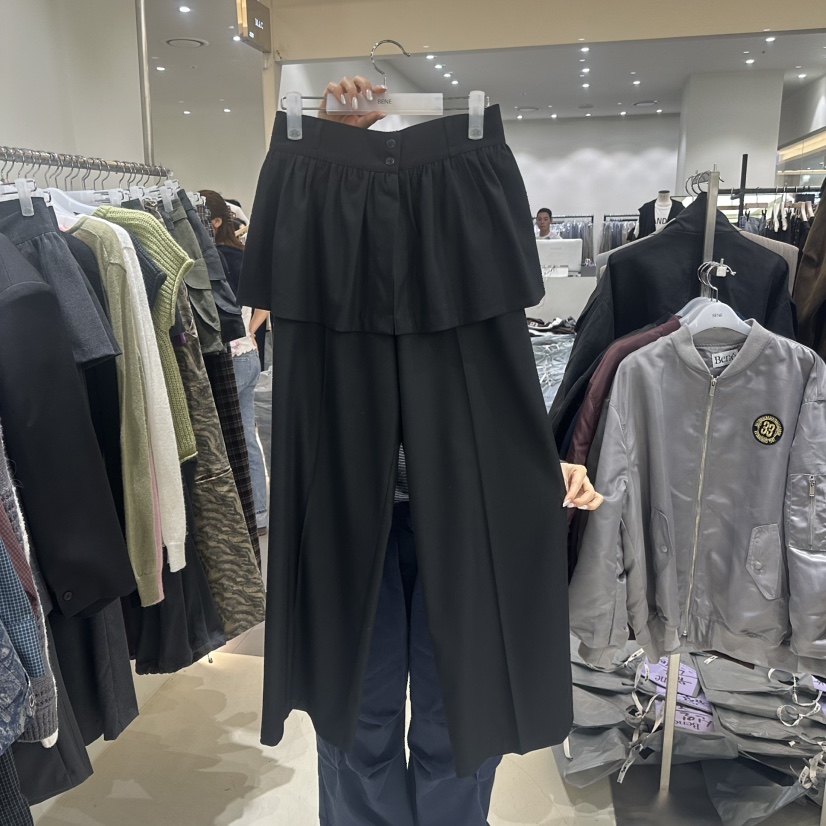 BENE韓國代購㊣女裝新款休閑25秋冬真品推薦人氣職業套裝套裝BENE套裝圖色3黑色