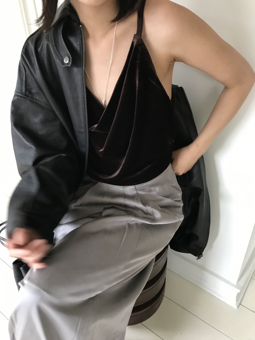 MAINT東大門㊣代購女士新品推薦職業吊帶背心不含內搭天鵝絨MAINT吊帶/背心