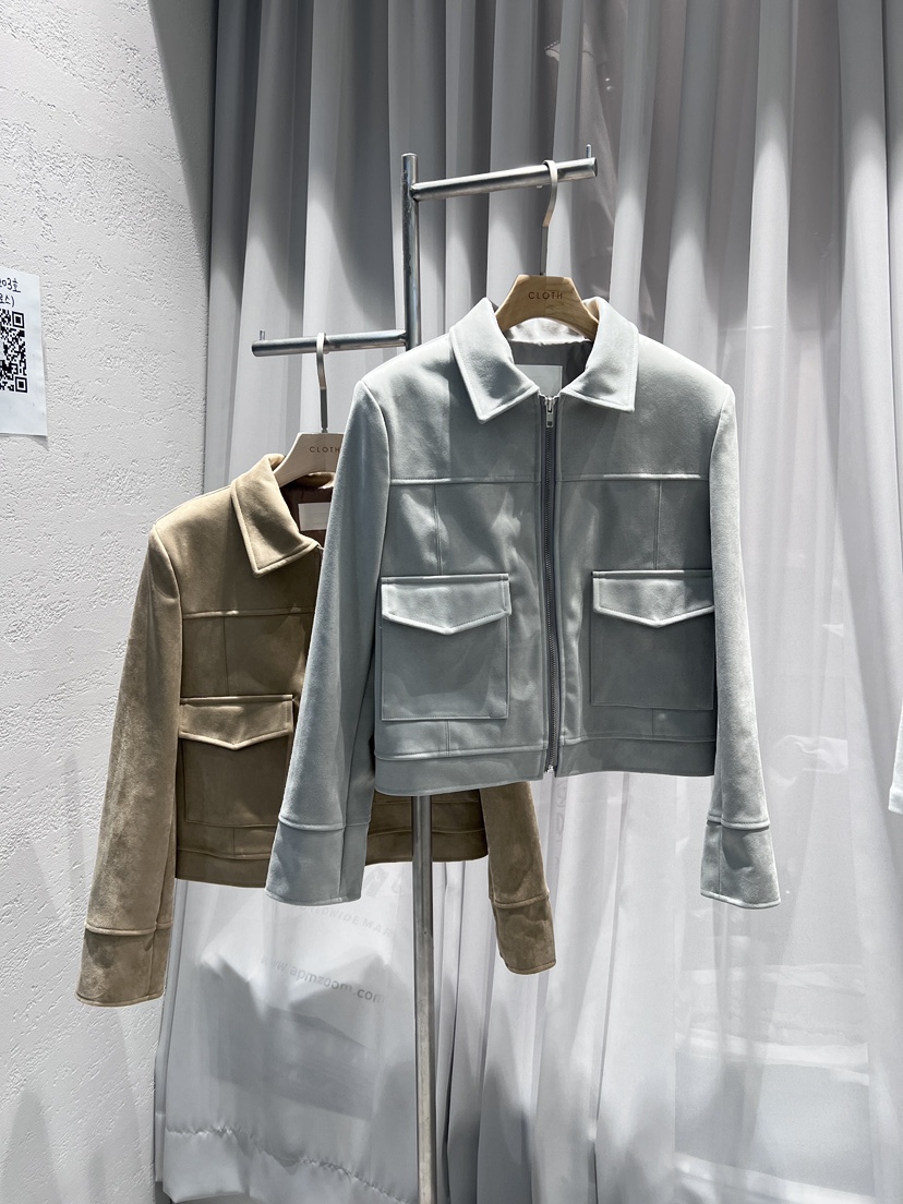 CLOTH東大門㊣代購女裝新品熱賣真品推薦休閑時尚人氣25秋冬夾克CLOTH夾克