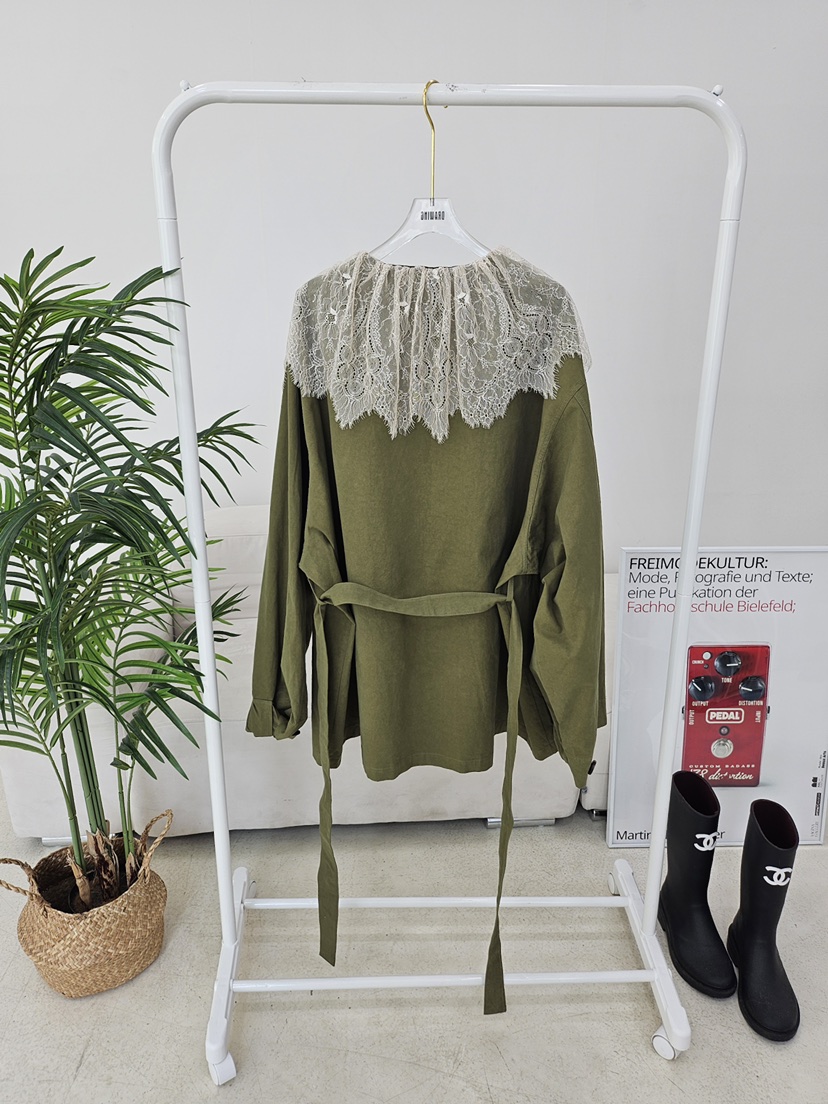 DRAWING東大門㊣直郵女裝新品人氣時尚25秋冬真品夾克含腰帶DRAWING夾克