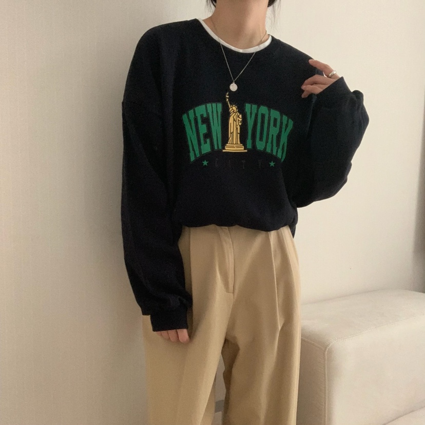 FROMJINI韓國直郵㊣女裝新品人氣熱賣休閑真品職業時尚衛衣FROMJINI衛衣