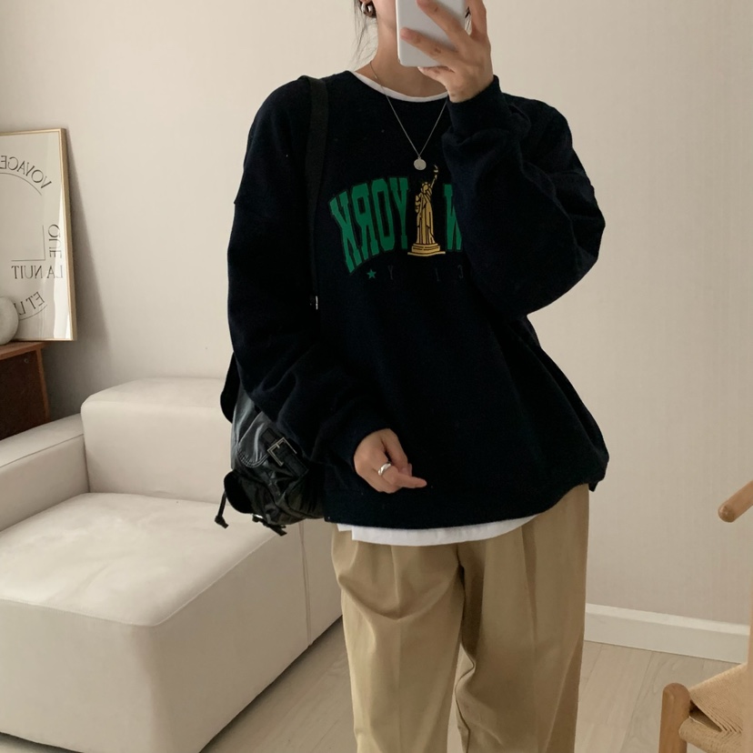 FROMJINI韓國直郵㊣女裝新品人氣熱賣休閑真品職業時尚衛衣FROMJINI衛衣