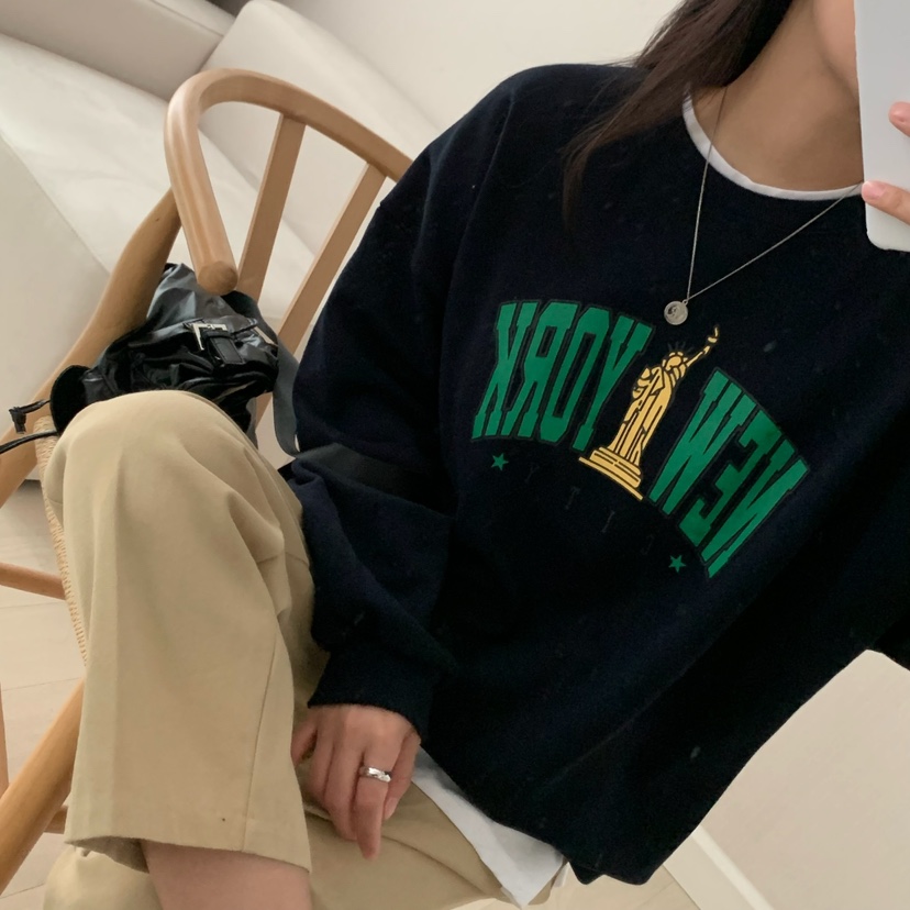 FROMJINI韓國直郵㊣女裝新品人氣熱賣休閑真品職業時尚衛衣FROMJINI衛衣