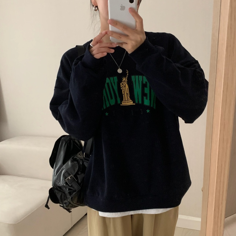 FROMJINI韓國直郵㊣女裝新品人氣熱賣休閑真品職業時尚衛衣FROMJINI衛衣圖色1