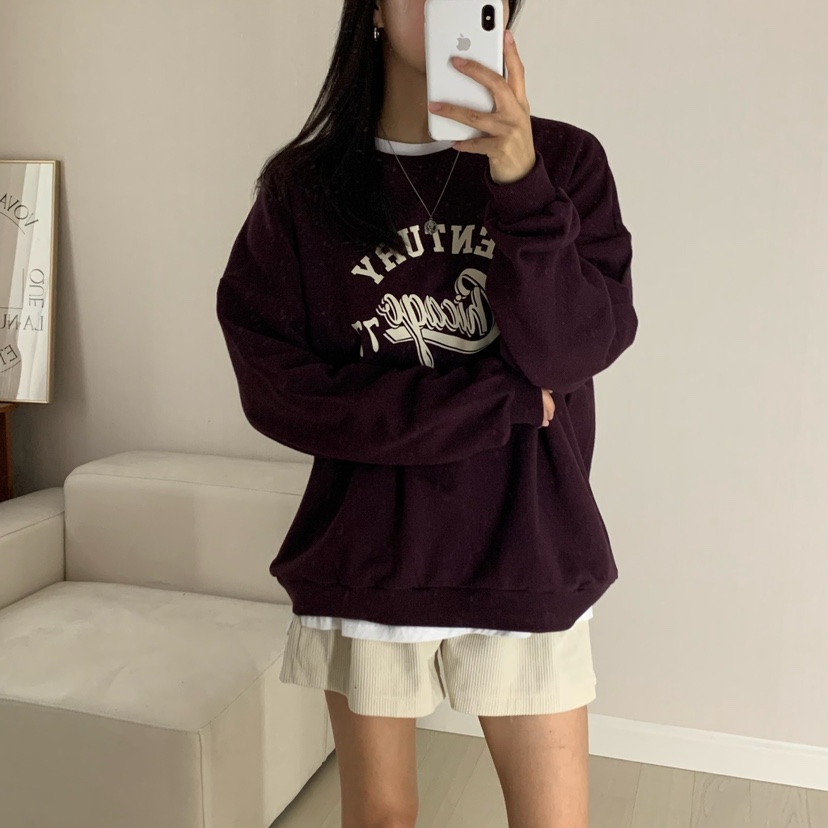 HELLO JINI東大門㊣實拍女士新款推薦熱賣職業休閑人氣衛衣HELLO JINI衛衣