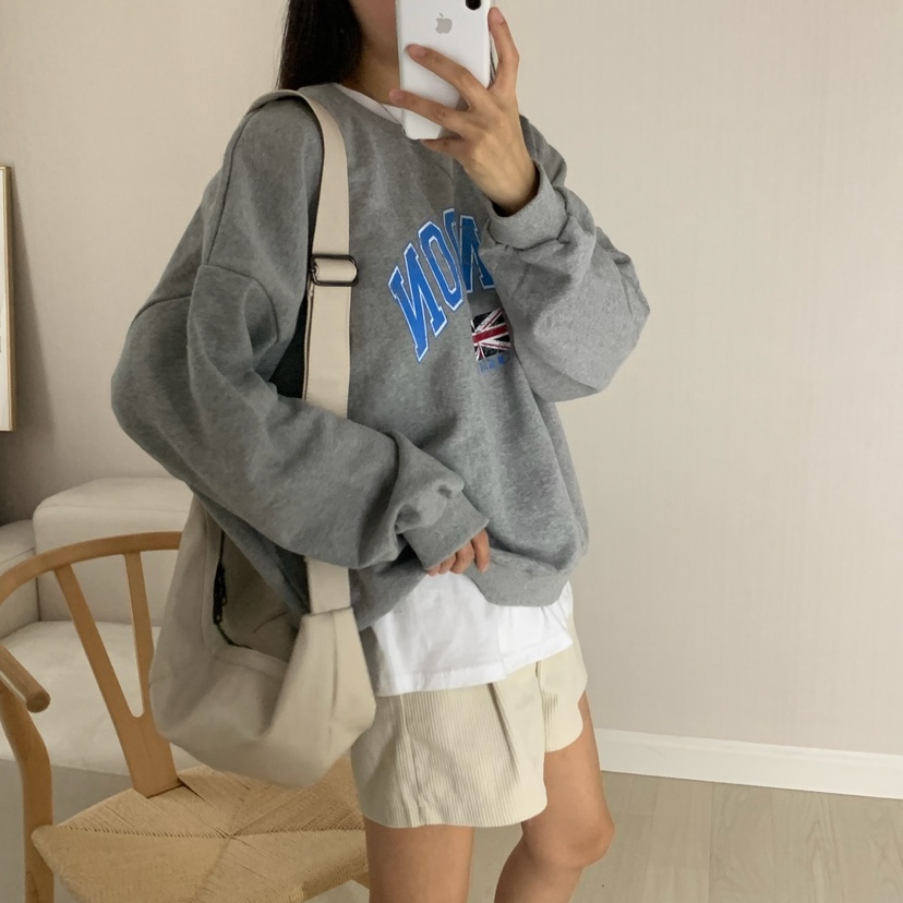 FROMJINI東大門㊣直郵女裝新款真品25秋冬推薦時尚職業衛衣FROMJINI衛衣