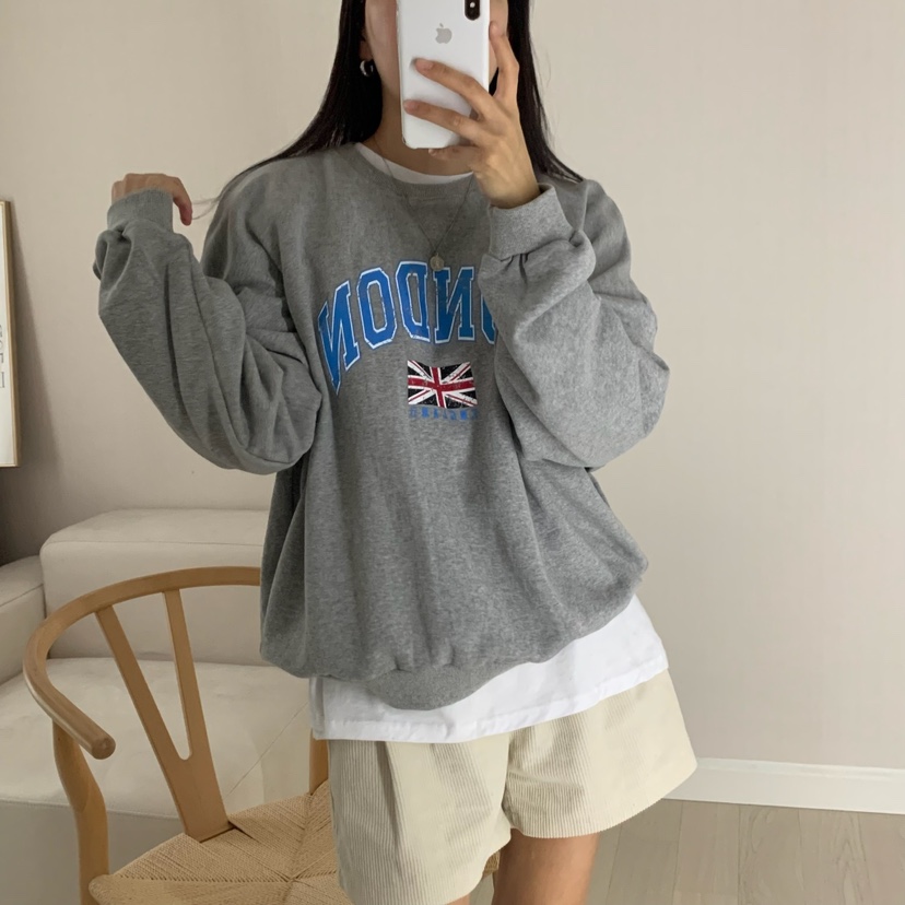 FROMJINI東大門㊣直郵女裝新款真品25秋冬推薦時尚職業衛衣FROMJINI衛衣