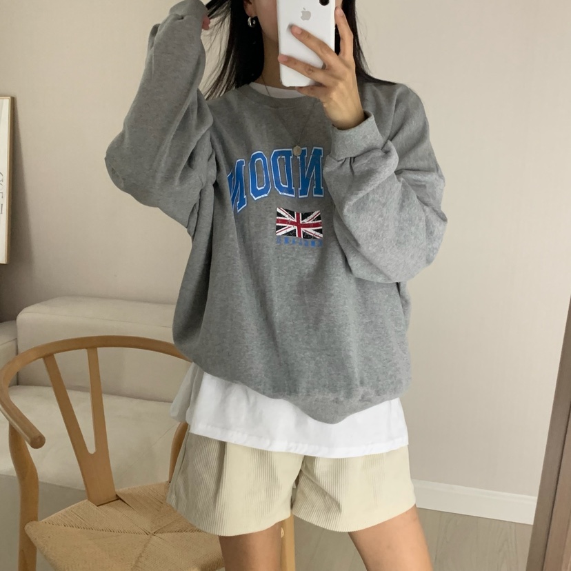 FROMJINI東大門㊣直郵女裝新款真品25秋冬推薦時尚職業衛衣FROMJINI衛衣