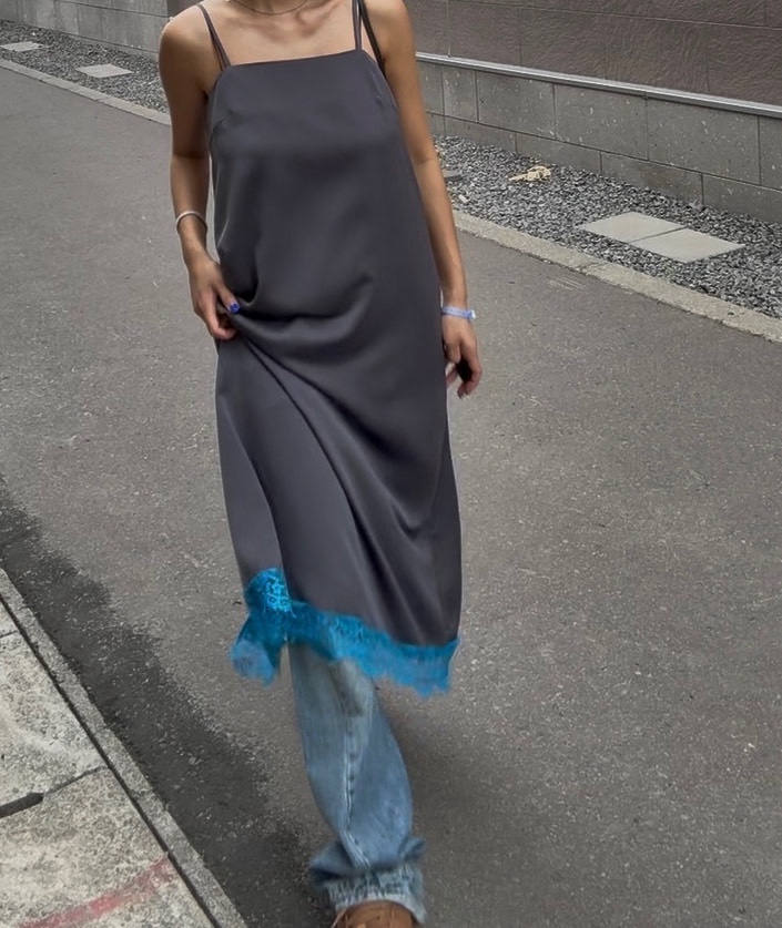 PARIS MATCH東大門㊣實拍女士新款休閑25秋冬推薦時尚連衣裙PARIS MATCH連衣裙圖色2