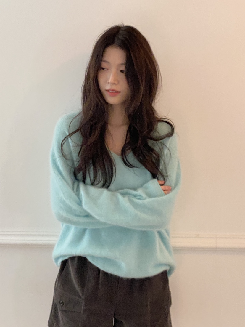 ERUME東大門㊣直郵女士新款時尚職業人氣休閑25秋冬推薦針織衫ERUME針織衫