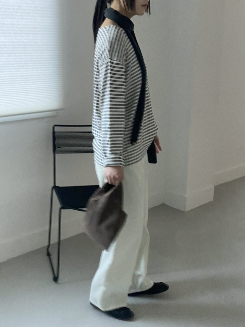 JEONG GAM STUDIOS東大門㊣直郵女裝新款人氣長袖T恤船領棉布JEONG GAM長袖T恤
