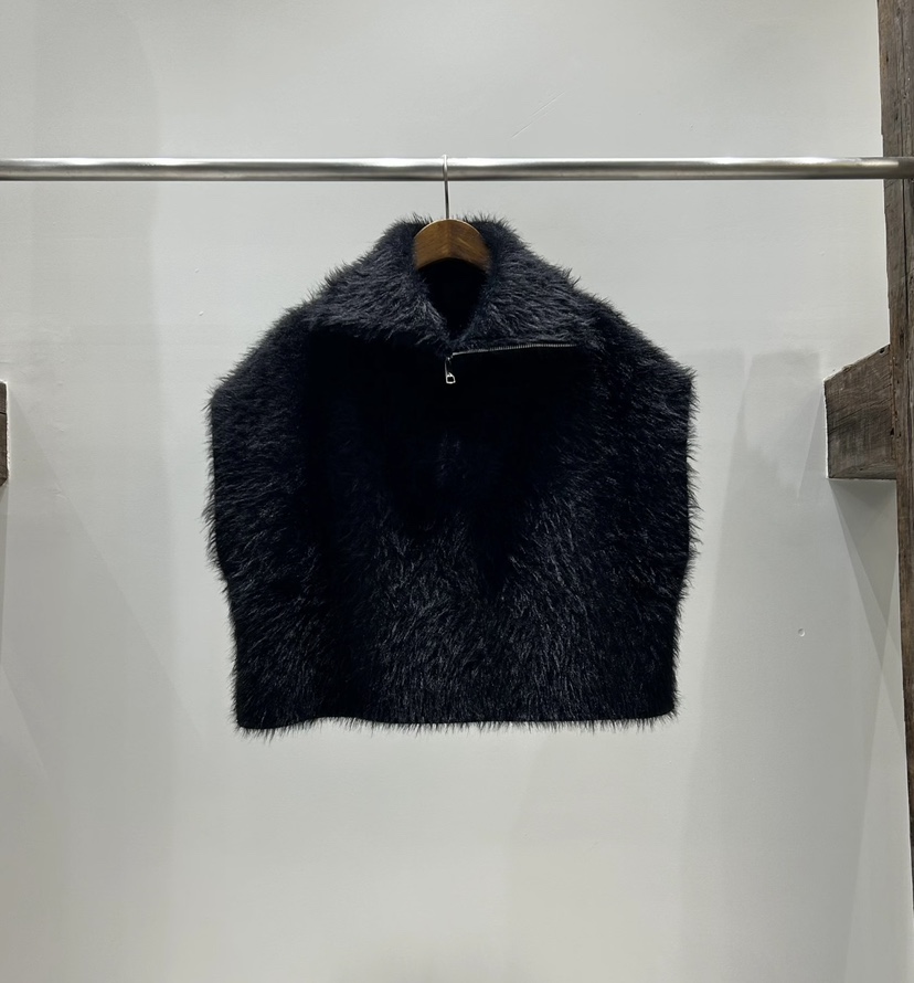 LADYBLACK東大門㊣直郵女裝新品真品職業吊帶背心安哥拉拉鏈LADYBLACK吊帶/背心圖色3