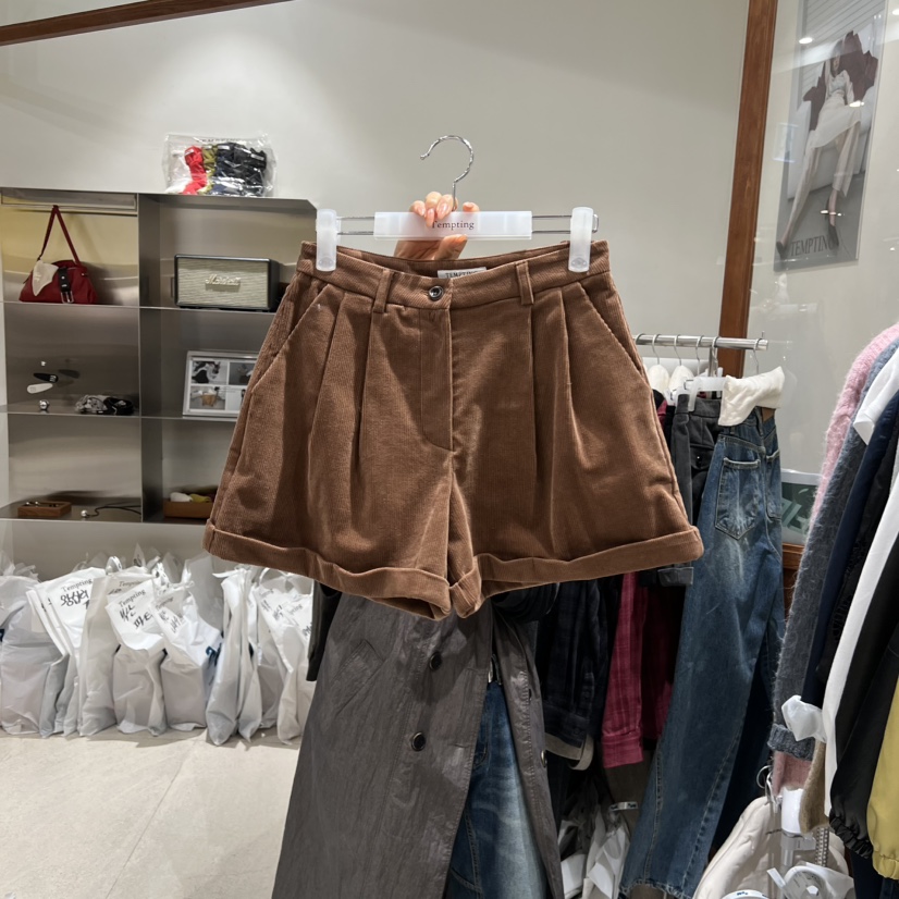 TEMPTING韓國代購㊣女士新品熱賣職業時尚休閑真品25秋冬短褲TEMPTING短褲