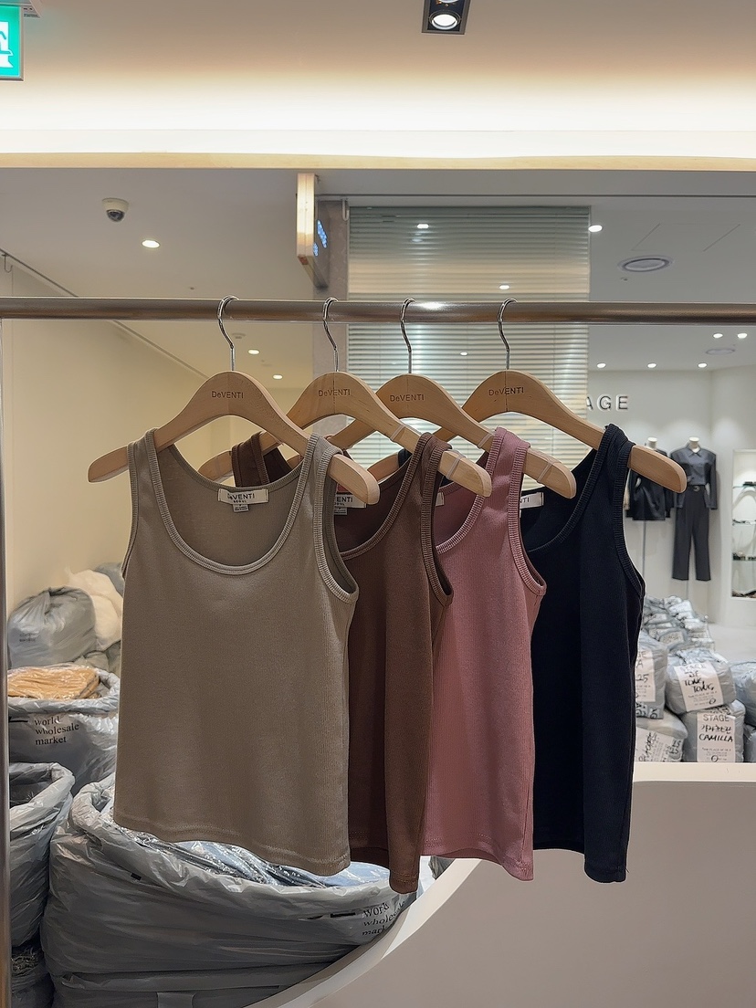 DE VENTI東大門㊣直郵女裝新款時尚熱賣真品休閑人氣吊帶背心DE VENTI吊帶/背心