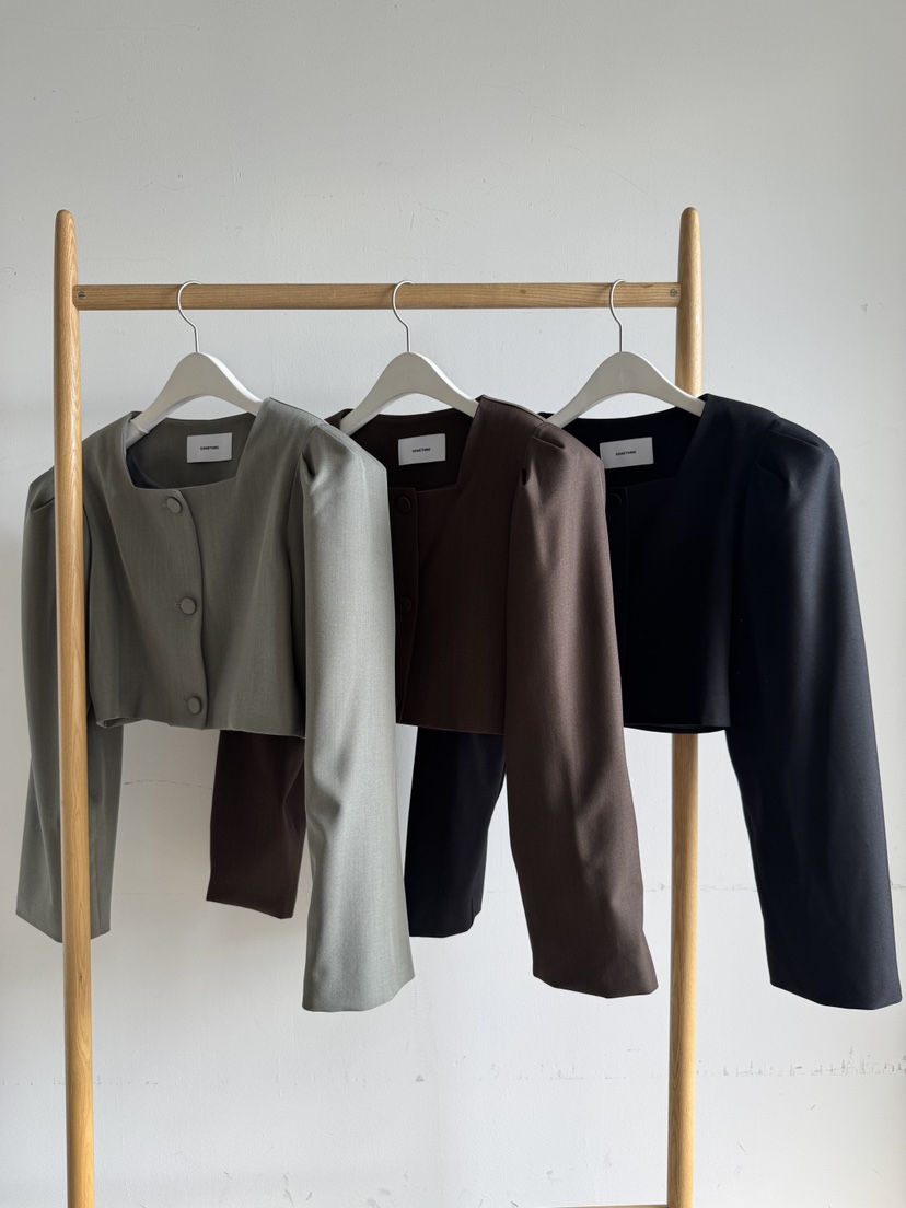 SOMETHING-L/FANCY東大門㊣實拍女裝新品休閑熱賣推薦夾克SOMETHING-L/FANCY夾克