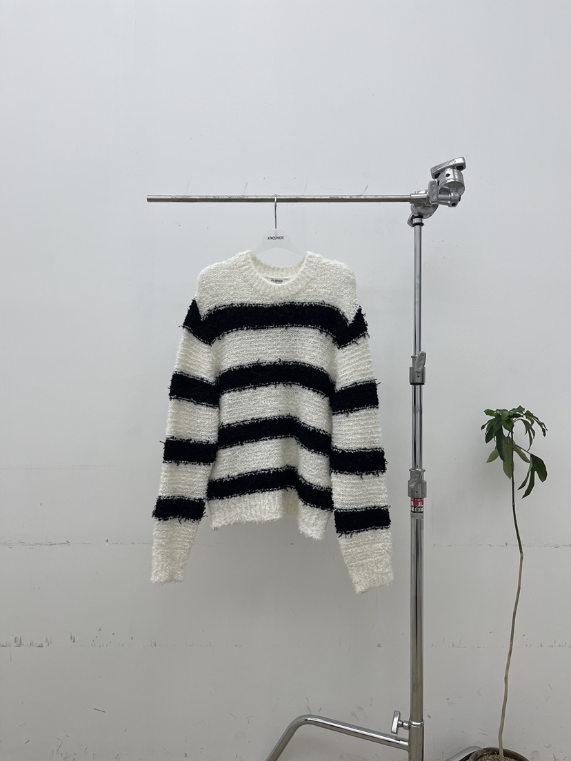 ATMOSPHERE東大門㊣直郵女士新品休閑25秋冬人氣時尚熱賣毛衣ATMOSPHERE/BLING毛衣圖色2黑