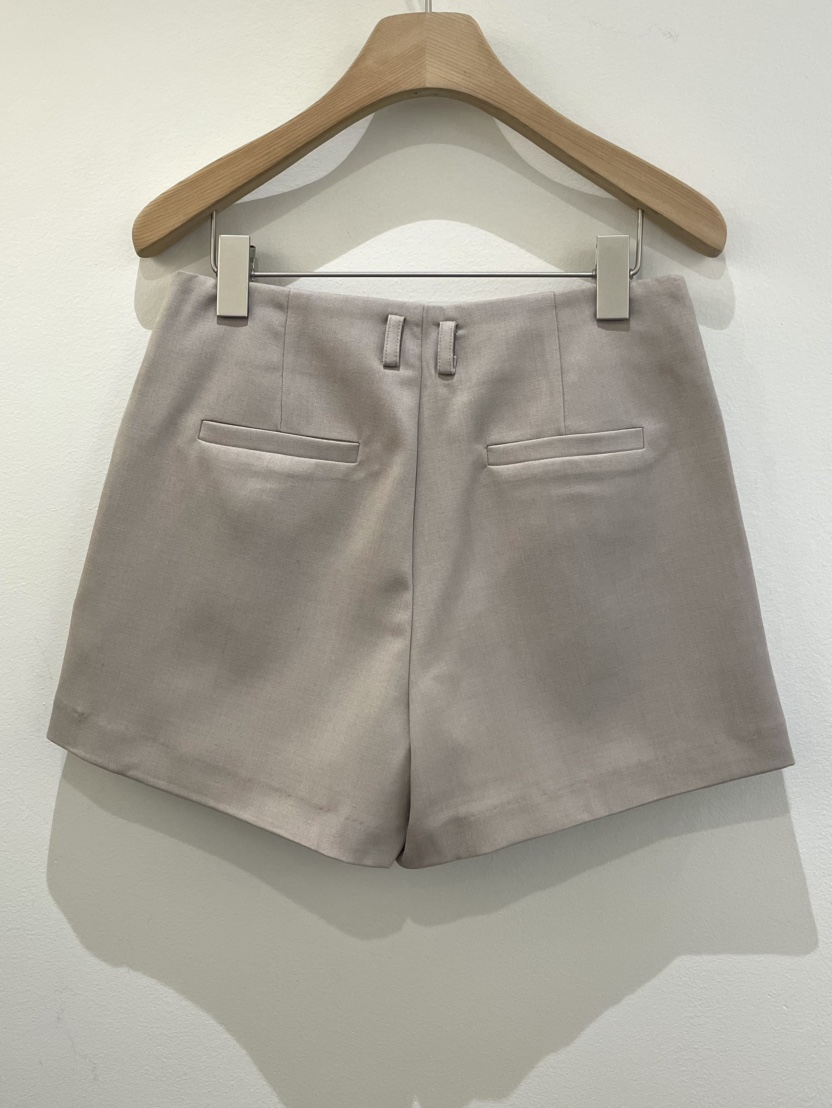 OBSESS東大門㊣代購女裝新品熱賣休閑25秋冬真品推薦短褲褶皺OBSESS/EARLY BIRD短褲